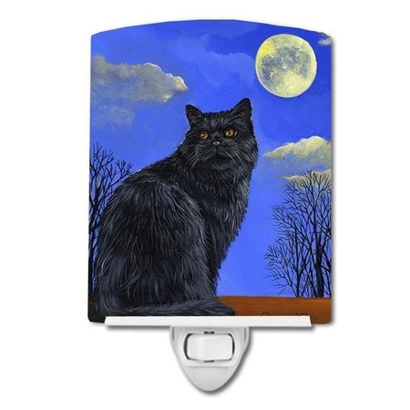 CAROLINES TREASURES Carolines Treasures PPP3142CNL 6 x 4 in. Black Cat Hocus Pocus Halloween Ceramic Night Light PPP3142CNL